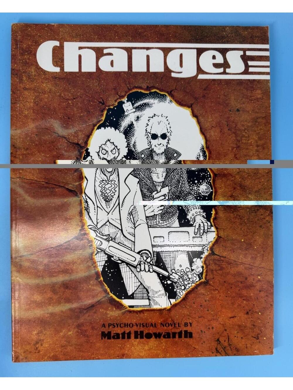 Changes Matt Howarth Signed Tundra Graphic Novel Sci-Fi Comic PB